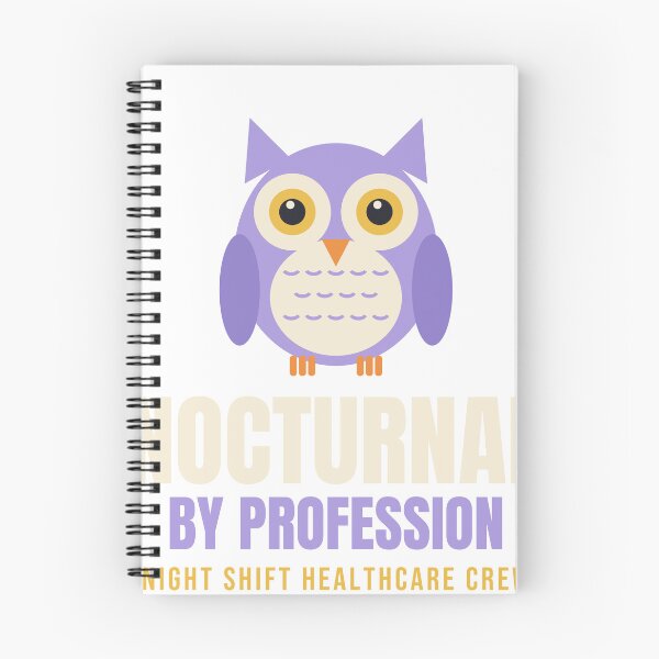 Item preview, Nocturnal by Profession Night Shift Owl designed and sold by Nice Niche.