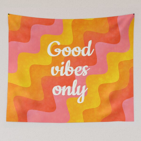Item preview, Good vibes only retro designed and sold by Ana Gorozpe.
