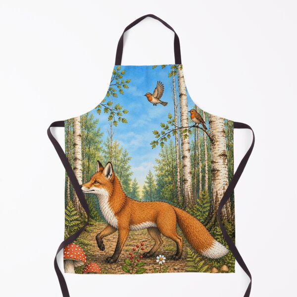 Item preview, Fox in the Forest designed and sold by zibziby.