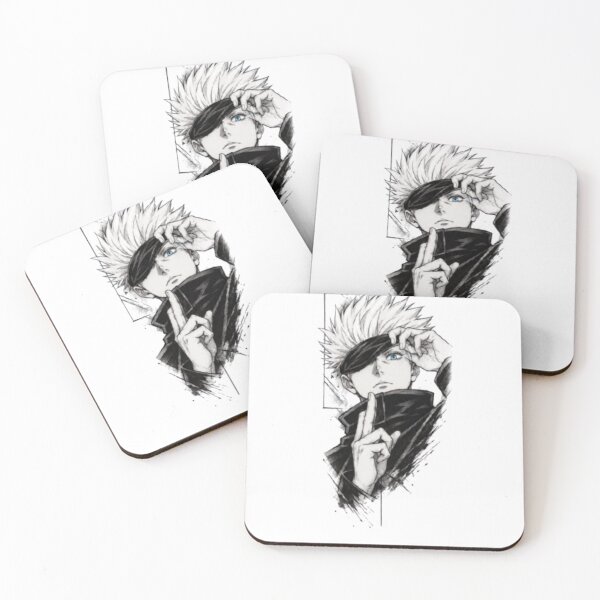 Item preview, Gojo Satoru Six Eyes Reveal – Jujutsu Kaisen Ink Art designed and sold by frantuliuss.