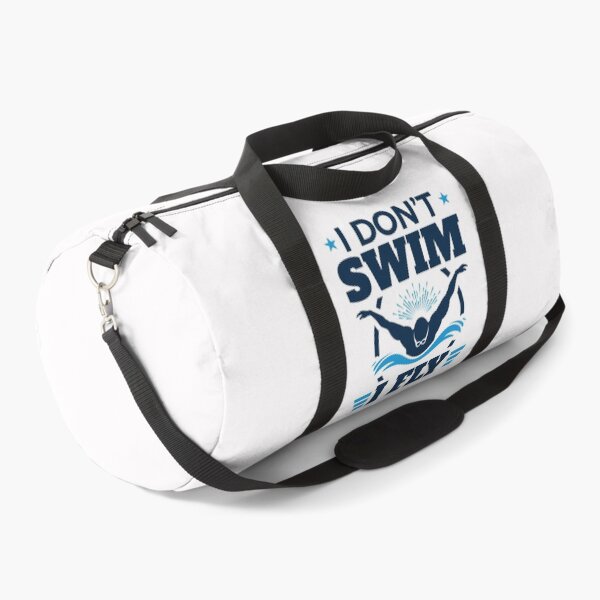 Item preview, I Don't Swim I Fly Swimming Butterfly Swimmer designed and sold by jaygo.
