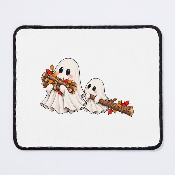 Item preview, Cute Ghosts Gathering Firewood designed and sold by House Of Hauntlings.