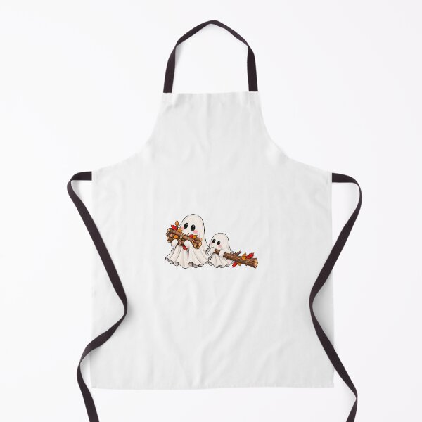 Item preview, Cute Ghosts Gathering Firewood designed and sold by House Of Hauntlings.