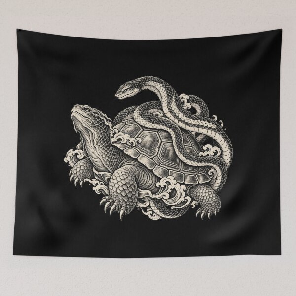 Item preview, Xuanwu Turtle and Snake designed and sold by lAnJefurtifeu.