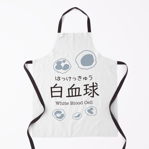 Item preview, 白血球 White Blood Cell Japanese Kanji Medical Design designed and sold by medicalkinoko.
