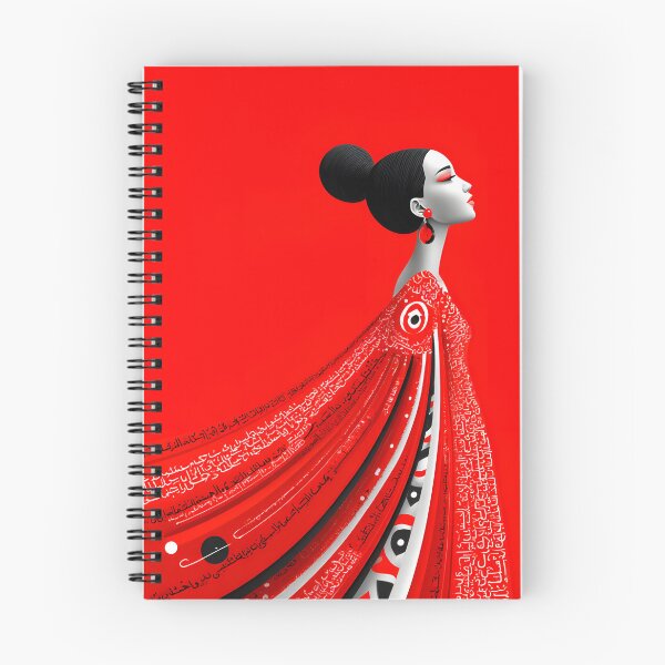 Item preview, Abstract Art of a Woman in a Red Dress Design designed and sold by Artessie.