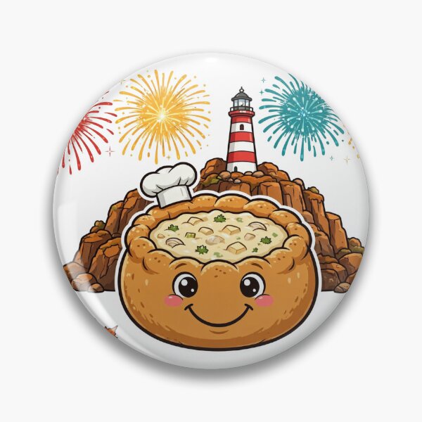 Item preview, Montauk Fall Festival Souvenir — Clam Chowder & Fireworks, Montauk New York designed and sold by FitEnvy.