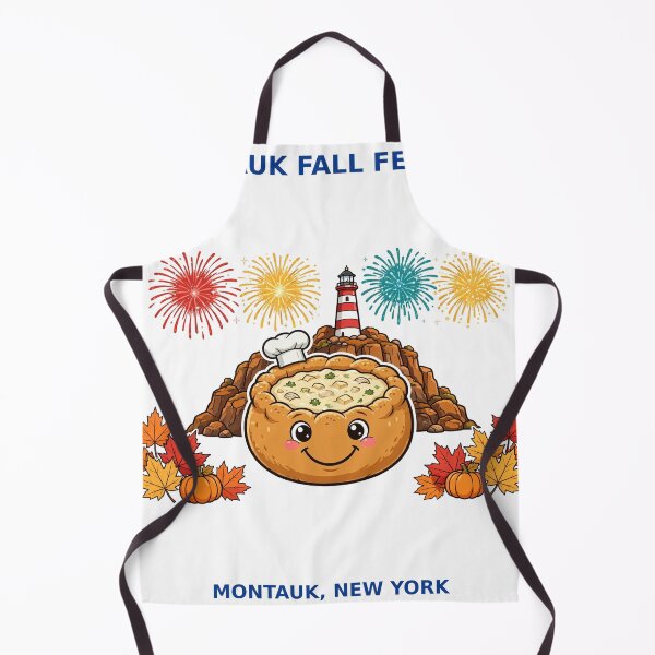 Item preview, Montauk Fall Festival Souvenir — Clam Chowder & Fireworks, Montauk New York designed and sold by FitEnvy.