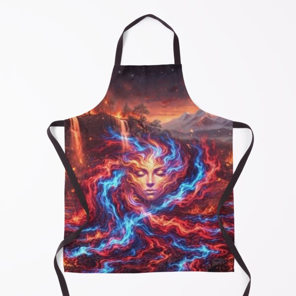 Item preview, Ember-Goddess: The Heart of the Inferno" designed and sold by SodhaIqbalKasam.