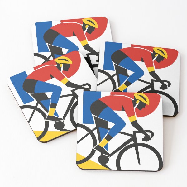 Item preview, Ride Bold | Retro Cycling Art Print | Road Cyclist Print | Mid Century Modern Sports Art | Cycling Lover Gift designed and sold by Studio pod Burom.
