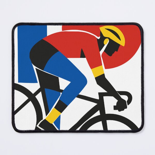 Item preview, Ride Bold | Retro Cycling Art Print | Road Cyclist Print | Mid Century Modern Sports Art | Cycling Lover Gift designed and sold by Studio pod Burom.