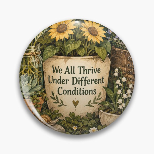 Item preview, We All Thrive Under Different Conditions  designed and sold by tellia-kallisto.