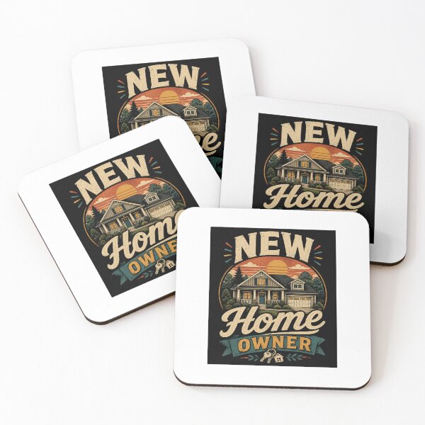 Item preview, New Home Owner Vintage Retro Housewarming Gift designed and sold by MalickaArt.