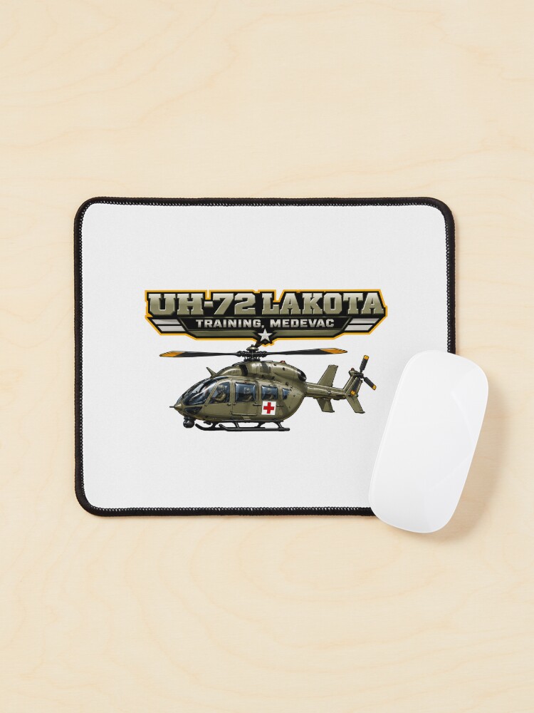 Thumbnail 1 of 5, Mouse Pad, Modern Utility Helicopter Aviation Design designed and sold by PatternFusions.