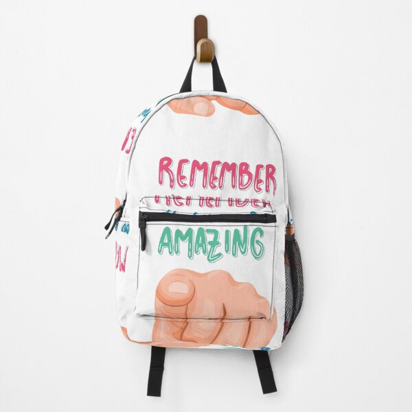 Item preview, Remember That You Are Amazing – Motivational Pointing Hand Design designed and sold by GoldenSparkleShop.