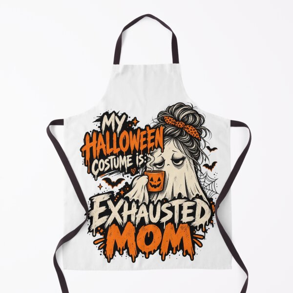 Item preview, Exhausted Mom Halloween Costume Shirt designed and sold by Pandorious Studio.