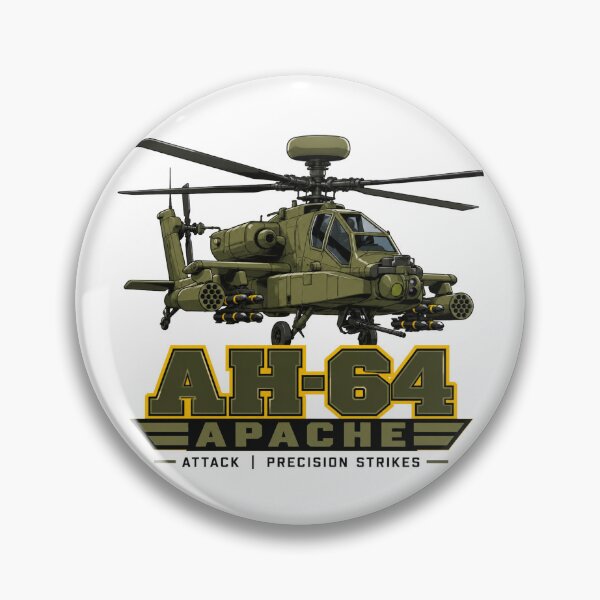 Item preview, AH64 Attack Helicopter Aviation Design designed and sold by IRON WINGS /USAF.