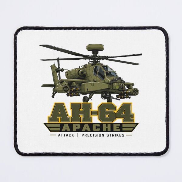 Item preview, AH64 Attack Helicopter Aviation Design designed and sold by IRON WINGS /USAF.