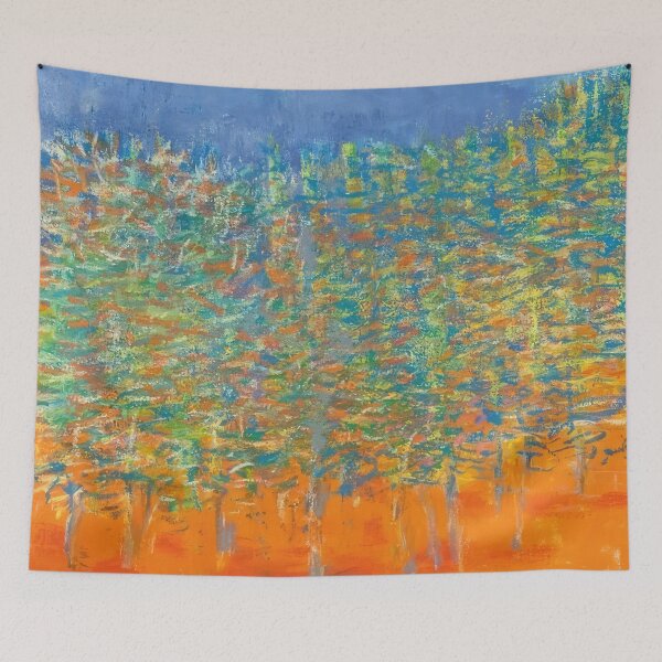 Item preview, Wolf Kahn art - Wolf Kahn artwork - Wolf Kahn abstract - Wolf Kahn painting - Wolf Kahn landscape - Wolf Kahn color designed and sold by Rohyadalim.