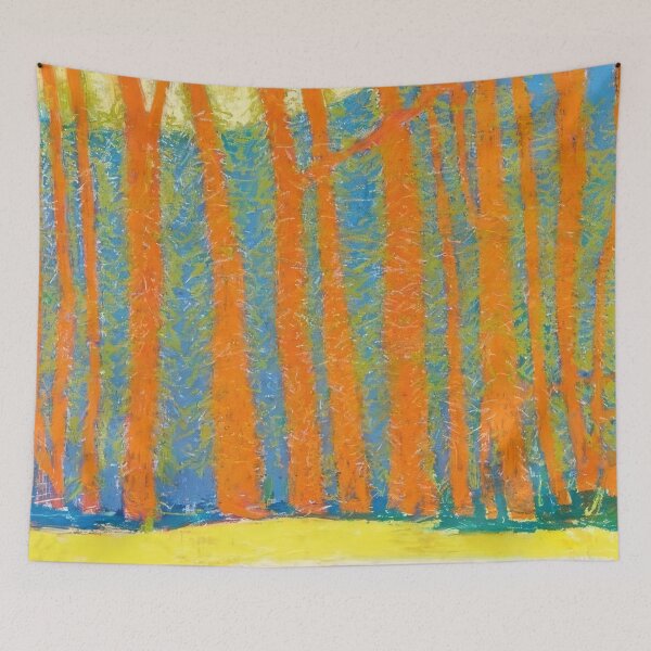 Item preview, Wolf Kahn art - Wolf Kahn artwork - Wolf Kahn abstract - Wolf Kahn painting - Wolf Kahn landscape - Wolf Kahn color designed and sold by Rohyadalim.