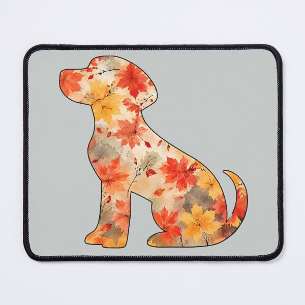 Item preview, Autumn leaves puppy designed and sold by Doodles Down South.