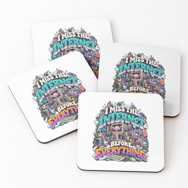 Item preview, I Miss the Internet Before Everything – Retro Y2K Nostalgia designed and sold by NarpLTD.