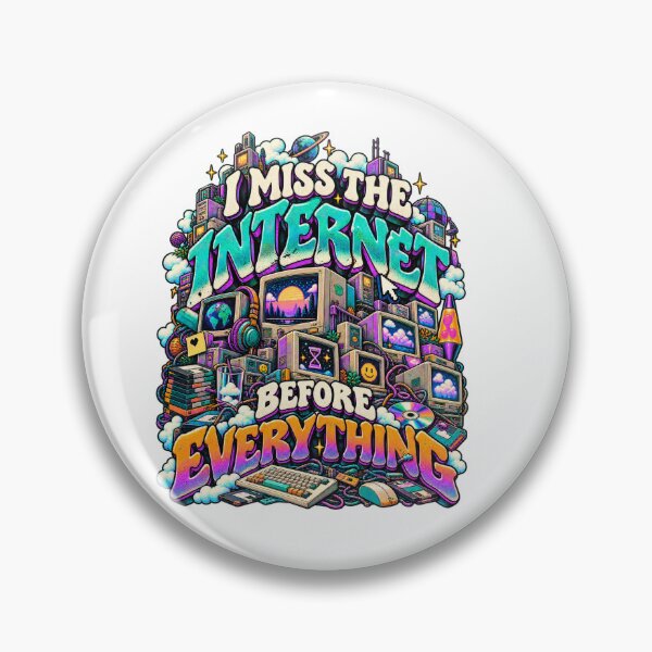Item preview, I Miss the Internet Before Everything – Retro Y2K Nostalgia designed and sold by NarpLTD.