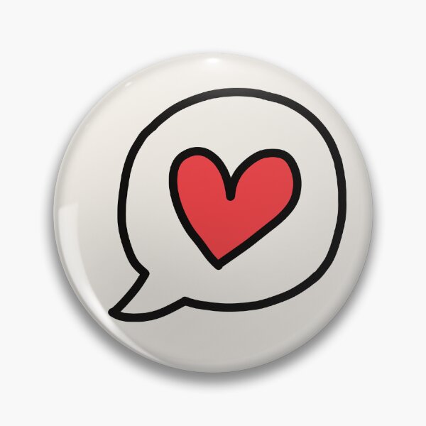 Item preview, Cute Love Heart Speech Bubble designed and sold by AliAltinelArt.