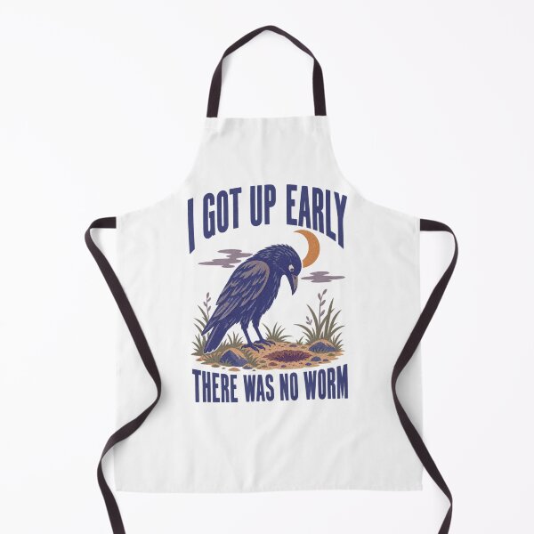 Item preview, I Got Up Early There Was No Worm designed and sold by LuveraxArt.