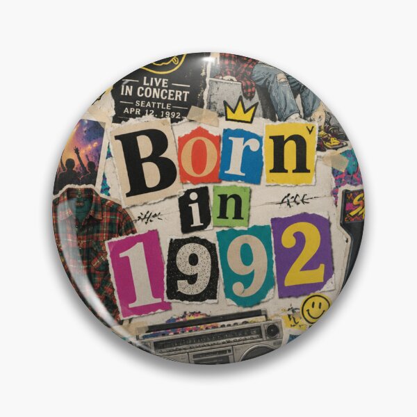 Item preview, Born in 1992 designed and sold by Meg_S_meG.