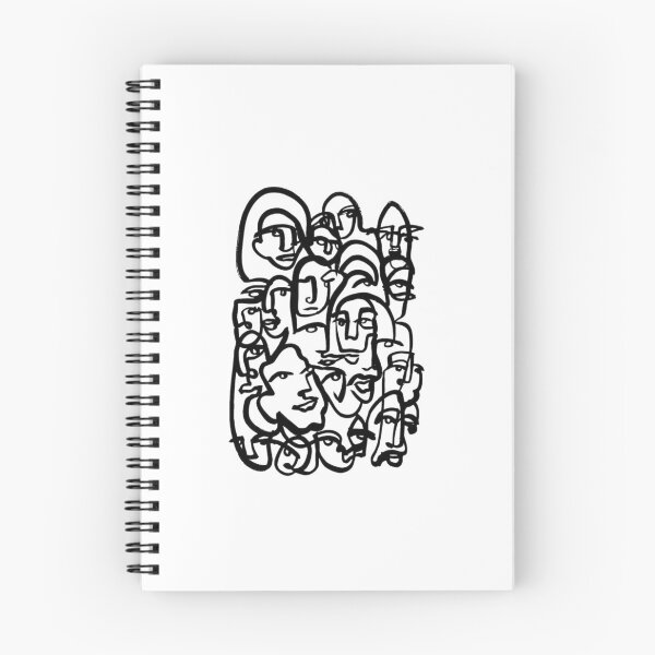 Item preview, Abstract One Line Faces Art designed and sold by kaizen x malena.