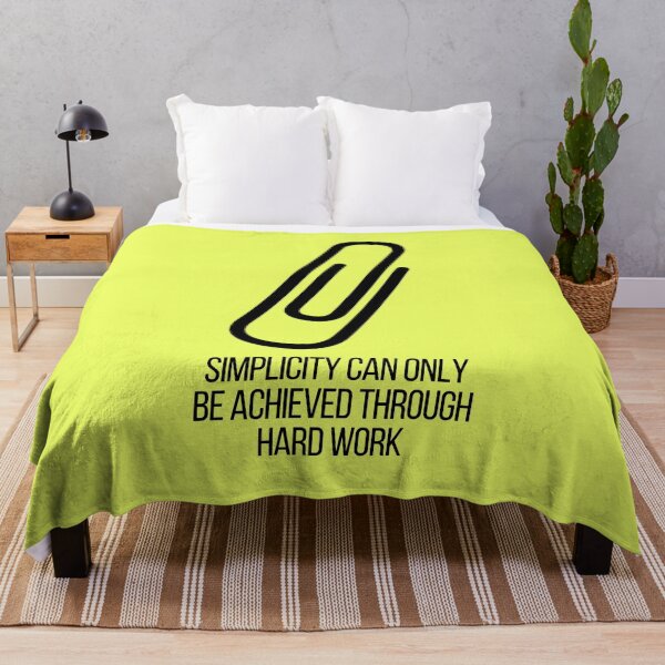 Item preview, Simplicity Can Only Be Achieved Through Hard Work designed and sold by Zarppelon.