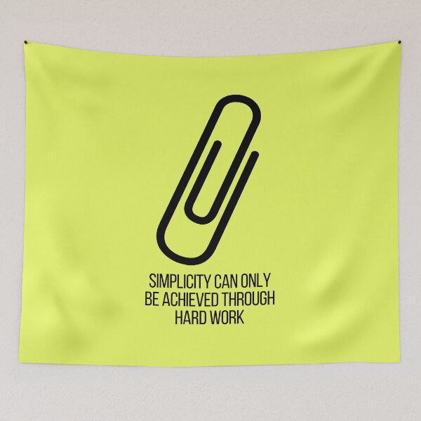 Item preview, Simplicity Can Only Be Achieved Through Hard Work designed and sold by Zarppelon.