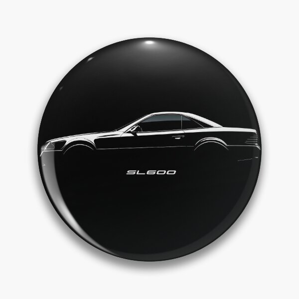 Item preview, MB SL600 R129 side silhouette designed and sold by blackdogshop.