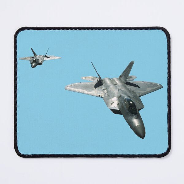 Item preview, F-22 Raptor 2-Ship Stealth Formation Frontal Vector Art designed and sold by AfterburnerLab.