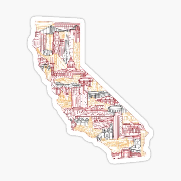 Item preview, San Francisco Skyline Cityscape Art designed and sold by townsvilleart.