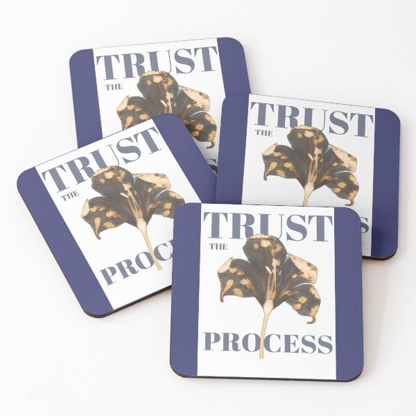 Item preview, Trust the process -Positive mindset bold typography  designed and sold by Gingergarlic.