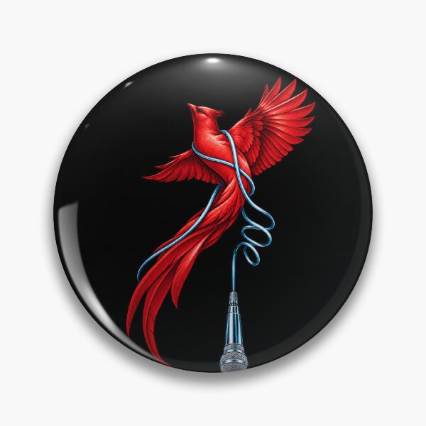 Item preview, Doja Cat Tour Ma Vie 2026 Red Phoenix Bird Microphone Cable Concert Tour designed and sold by Cuiroblinda.