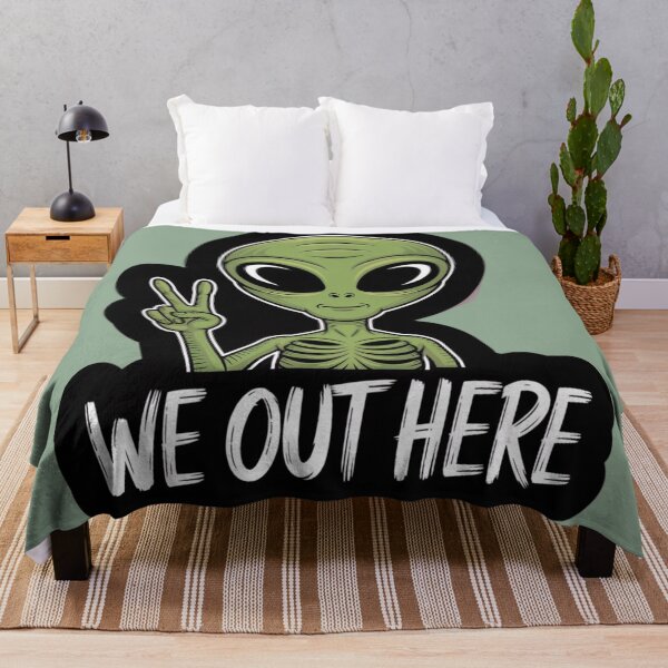 Item preview, ALIEN WE OUT HERE designed and sold by 123ks.