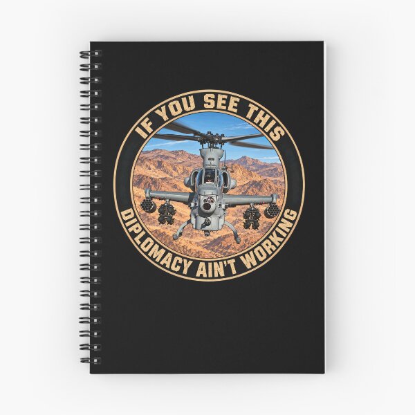 Item preview, AH-1Z Viper Attack Helicopter Aviation Diplomacy Joke designed and sold by MilitaryMart.