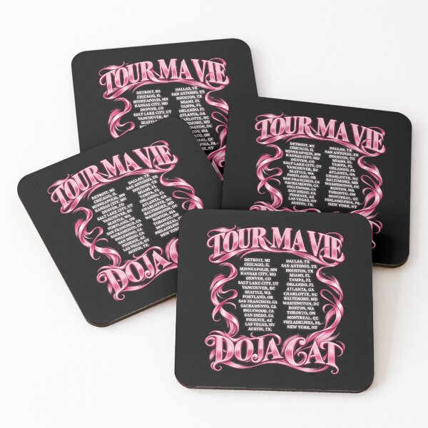 Item preview, Doja Cat Tour Ma Vie Pink Ribbon City List Official Tour Dates Concert designed and sold by Cuiroblinda.