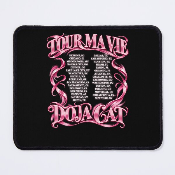 Item preview, Doja Cat Tour Ma Vie Pink Ribbon City List Official Tour Dates Concert designed and sold by Cuiroblinda.