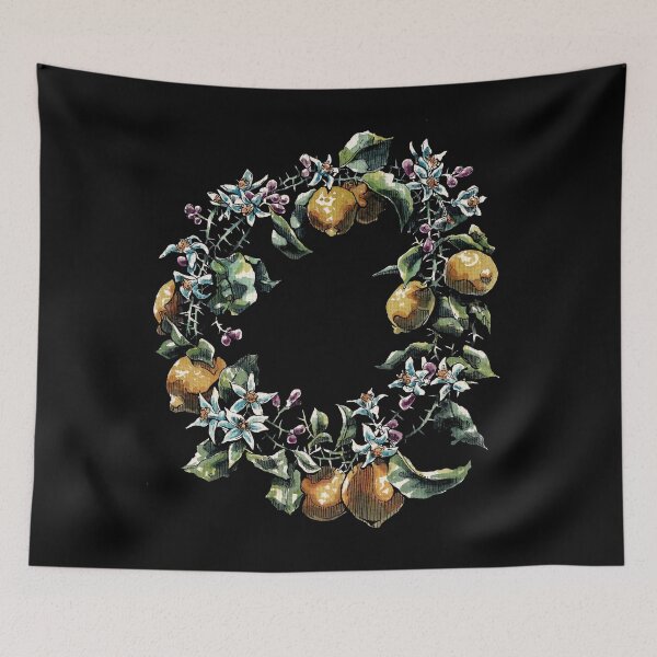 Item preview, lemon wreath designed and sold by crissini.