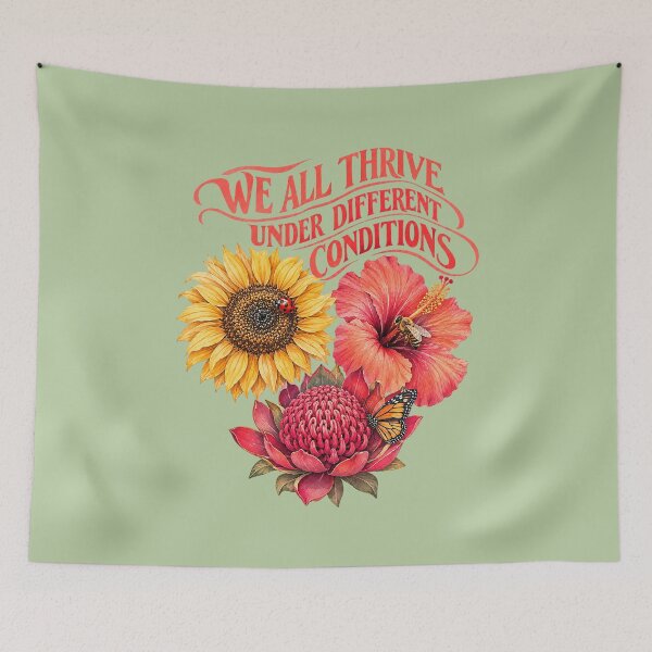 Item preview, We All Thrive Under Different Conditions. designed and sold by Endless7Art.