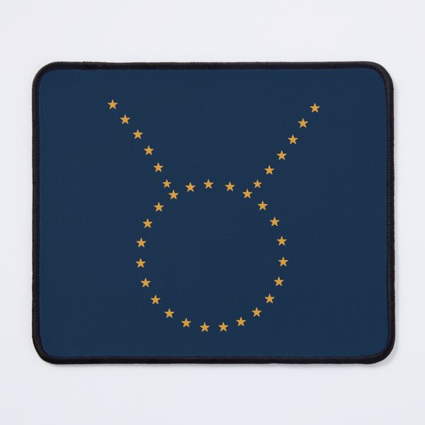 Item preview, Taurus Zodiac Symbol - Gold Stars on Navy designed and sold by iampaulmorris.