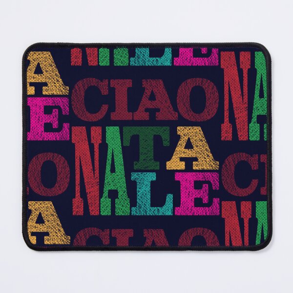 Item preview, Ciao Natale - Colorful Christmas Typography designed and sold by photossmirnov.