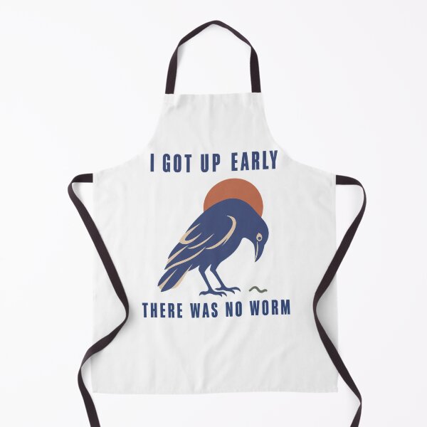 Item preview, I Got Up Early There Was No Worm designed and sold by LuveraxArt.