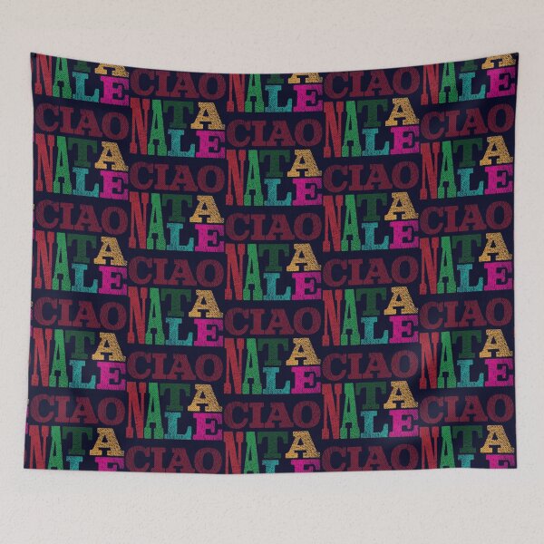 Item preview, Ciao Natale - Colorful Christmas Typography designed and sold by photossmirnov.