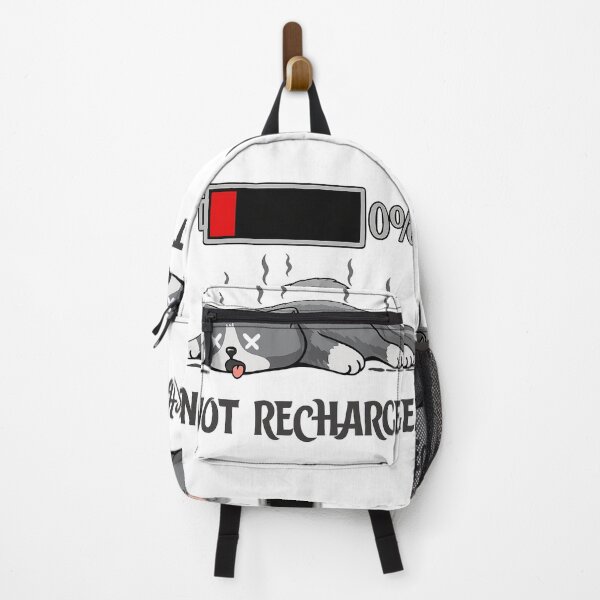 Item preview, Not Recharged Cat | 0% Battery Tired Cat designed and sold by 4U---Store.