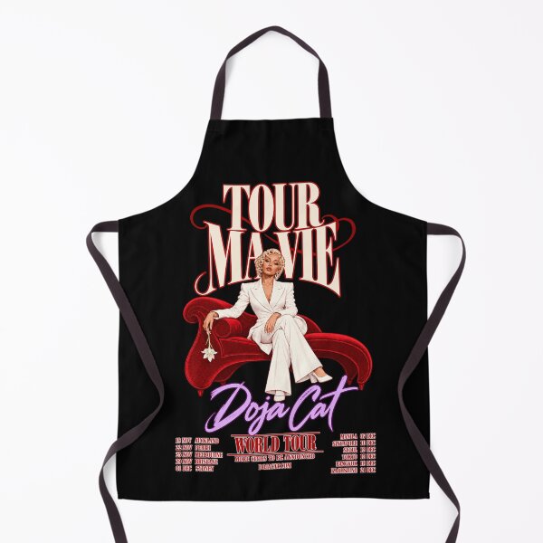 Item preview, Doja Cat Tour Ma Vie 2026 World Tour Red Couch White Suit Poster Style Concert designed and sold by Cuiroblinda.